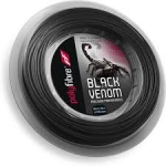 Racordaj Tenis Polyfibre Black Venom 200m